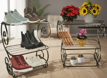 корзина цена: Тумба и подставка для обуви, Новый, Железо, Самовывоз — 2