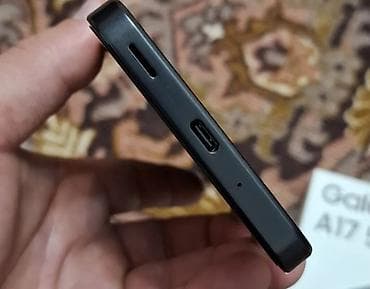 poco m3 pro 5g: Samsung Galaxy A17, Б/у, 256 ГБ, цвет - Черный — 1