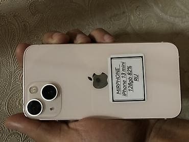 срочно iphone: IPhone 13 mini, 128 ГБ, Розовый, 82 % — 3