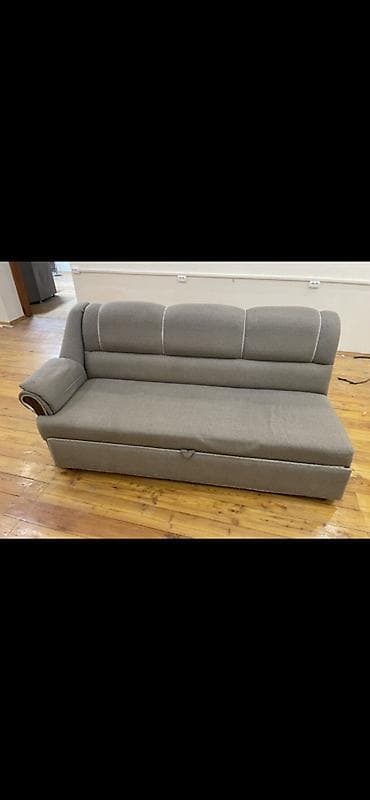 бу кухонные уголки: Комплект мягкой мебели, Б/у, Самовывоз, цвет - Серый — 2