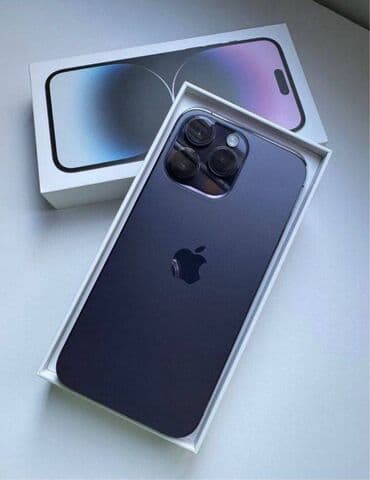 айфон xs бишкек бу: IPhone 14 Pro Max, Колдонулган, 512 ГБ, Deep Purple, Каптама, 88 % — 1