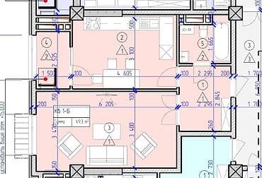 o2 development: 1 комната, 47 м² — 1