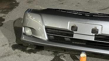 виш полик: Бампер Toyota, Б/у, Оригинал — 5