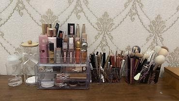 💄 1. Acrylic Makeup Organizer Акриловый органайзер для косметики с