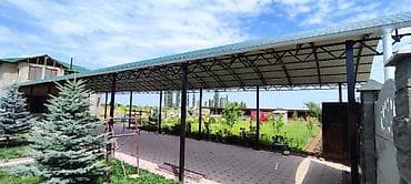 роторные касилки: Навес, Арочный, Металл, Поликарбонат, Установка — 4