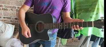 Акустическая гитара 41" типа дредноут с вырезом (cutaway), цвет — 4