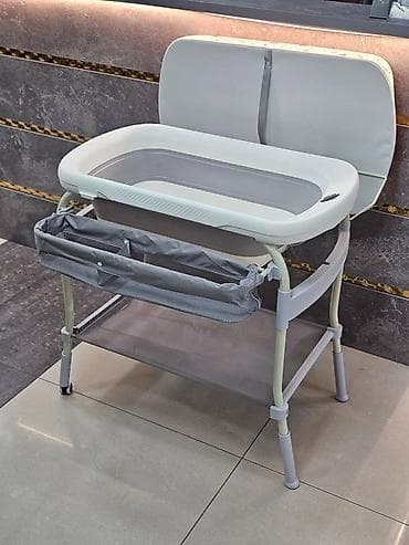 подставка для обувь: Пеленальный столик с ванночкой для купания - Комбинированная станция — 1