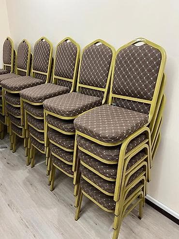 dinner table: Стулья банкетные штабелируемые - Каркас: металлический, окрашенный в — 1