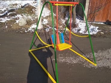 детский качели для дома: Детская одинарная, передвижная качель! Читайте внимательно! — 3