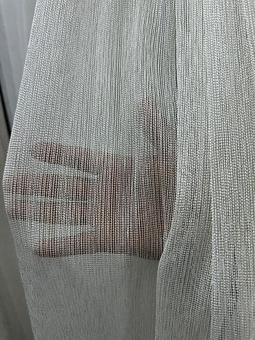 дантела постель производитель: Тюль с люрексом для штор - Легкая полупрозрачная сетчатая ткань с — 2