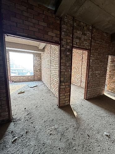 2 комнаты, 61 м², Вефа ТЦ Элитка, 6 этаж, ПСО (под самоотделку)