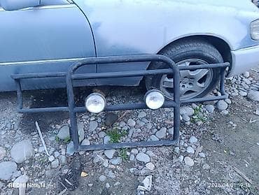 вариант бар: Кенгурятник на внедорожник джип с фарами — 1