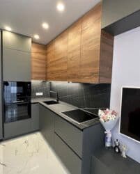 шкаф для прихожей комнаты: Ашкана гарнитуру, Жаңы, МДФ, Акысыз жеткирүү — 18