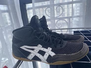 lining flex: Мужские кроссовки, 39, Asics, Б/у, цвет - Черный, Платная доставка, Самовывоз — 7