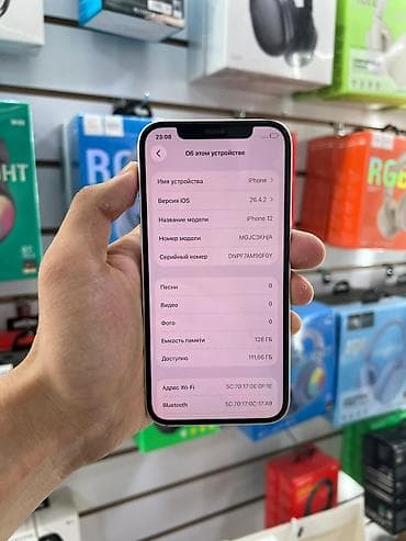 айфону: IPhone 12, Белый — 7