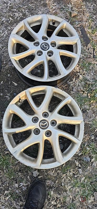 Диски: Литые Диски R 17 Honda, Комплект, отверстий - 5, Б/у — 5