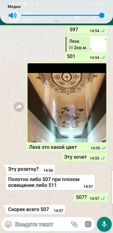 газ в дом: Натяжной потолок с рисунком от 800 сомов можно напечатать любого — 12