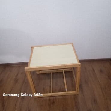 корзина для велосипеда: Стол для ребёнка без стульчика. Высота 50см, длина 56см×ширина 43см — 2