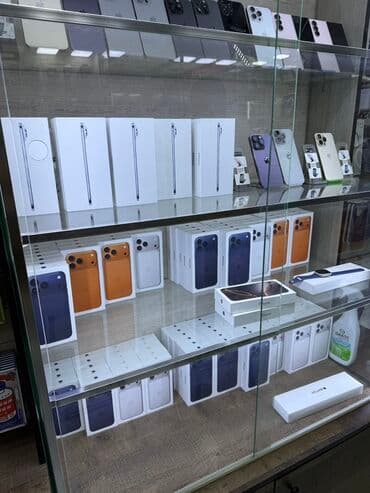 бу телефоны в бишкеке редми: IPhone 17 Pro Max, Новый, 256 ГБ, Синий, Кабель, Коробка — 2