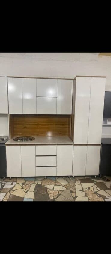 кухонные шкафы на заказ: Буйрутма эмеректер, Ашкана, Ашкана гарнитурасы — 4