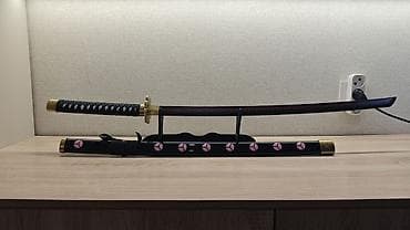 клинок рассекающий демонов резка: Катана «Шисуи» Ророноа Зоро - Реплика из вселенной One Piece - — 3