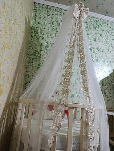 мебель в токмаке: Люлька, Колыбель, Дерево, цвет - Бежевый — 2