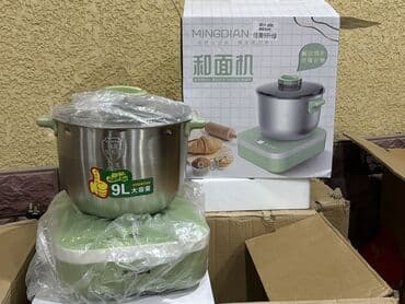 кафе оборудование: Тестомес MINGDIAN, 9 л Как - Вместительная чаша 9 литров из — 1