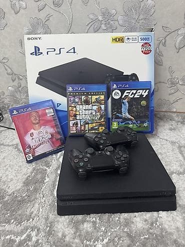 nintendo dsi: Sony PlayStation 4 Slim 500 ГБ (Jet Black) с поддержкой HDR и PS VR — 1