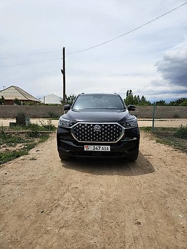 red cell: SsangYong Rexton, черный SUV - Кузов: 5‑дверный внедорожник — 1