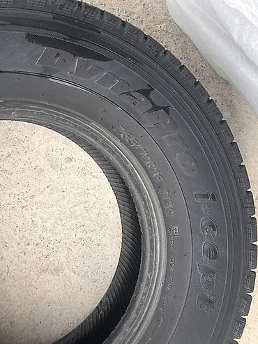Унаа: Шиналар 265 / 70 / R 16, Кыш, Колдонулган, Комплект, Жол тандабастар (АТ/МТ), Корея, Hankook — 2
