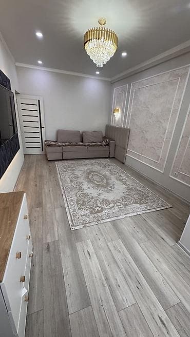 baytik: 1 комната, 48 м², Асанбай мкр Элитка, 5 этаж, Евроремонт — 4