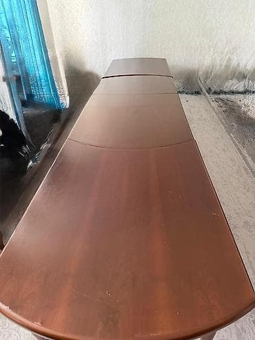 обеденный стол трансформер: Стол трансформер Другое назначение, Раскладной стол, цвет - Коричневый — 1