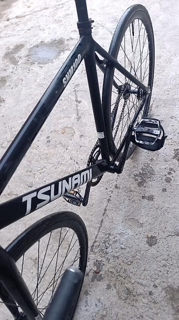 Шоссе велосипеддери: Шоссе велосипеди, Tsunami, Велосипед алкагы M (156 - 178 см), Колдонулган — 4