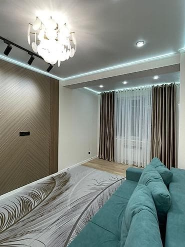 город кара балта квартира: 2 комнаты, 53 м², Элитка, 8 этаж, Дизайнерский ремонт — 5