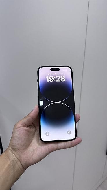 aphone 14: IPhone 14 Pro Max, Б/у, 128 ГБ, Черный, Защитное стекло, В рассрочку, 77 % — 2