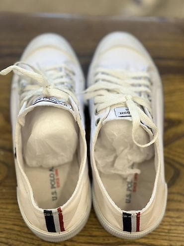 Мужская обувь: Кеды U.S. Polo Assn.Оригиналпокупала в официальном магазине носила — 4