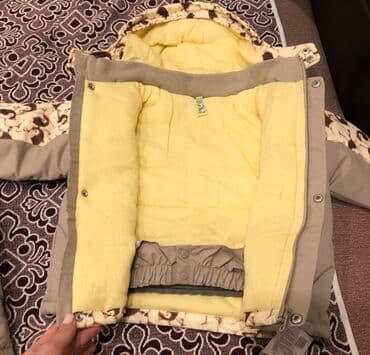 пальто детское демисезонное: Детский костюм (на рост 92-98 см) (куртка+комбинезон) — 3