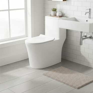 домашний унитаз: Унитаз Напольный, Новый, Материал: Керамика — 1