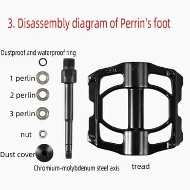 карейский велосипед: Алюминиевые педали для велосипеда 🚴 ✨ Изготовлены из легкого и — 6