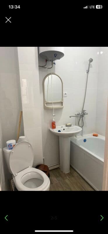 1 комнатная квартира снять бишкек: 1 комната, Собственник, Без подселения, С мебелью полностью — 5