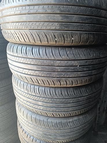 2 8: Шины 215 / 60 / R 17, Лето, Б/у, Комплект, Легковые, Япония, DUNLOP — 1