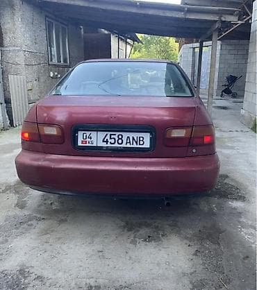 byd leopard 8: Honda Civic: 1993 г., Бензин, Седан — 2