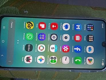 samsung 32a: Samsung Galaxy A16, Б/у, 128 ГБ, цвет - Голубой — 2