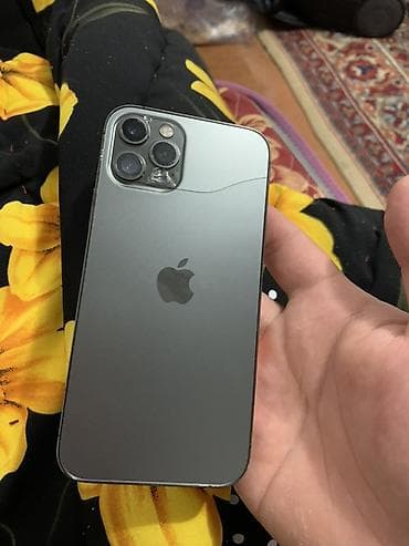 IPhone 12 Pro, Б/у, 256 ГБ, Графит, 82 %