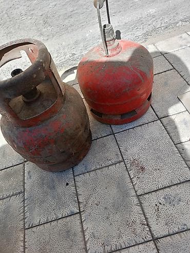 Үй жана бакча: Газовые баллоны металлические (2 шт.) Описание: - Два компактных — 2