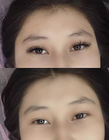 лампа для ресницы: Наращивание ресниц - Эффект: выразительный изгиб и заметное утолщение — 2