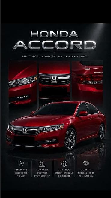 accord x: Honda Accord: 2017 г., 2.4 л, Вариатор, Бензин, Седан — 1