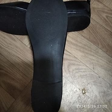 балетки для танцев: Продам туфли - балетки, чёрные, размер 39 на узкую ногу — 3