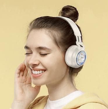 Другая аудиотехника: W50 Cute fun, наушники с проводным и беспроводным режимом, RGB — 7