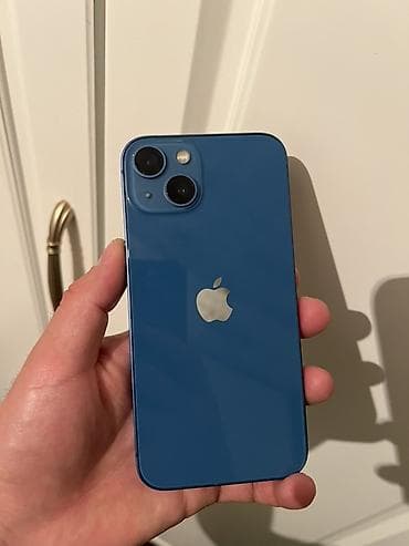 IPhone 13, Б/у, 128 ГБ, Синий, 78 %
